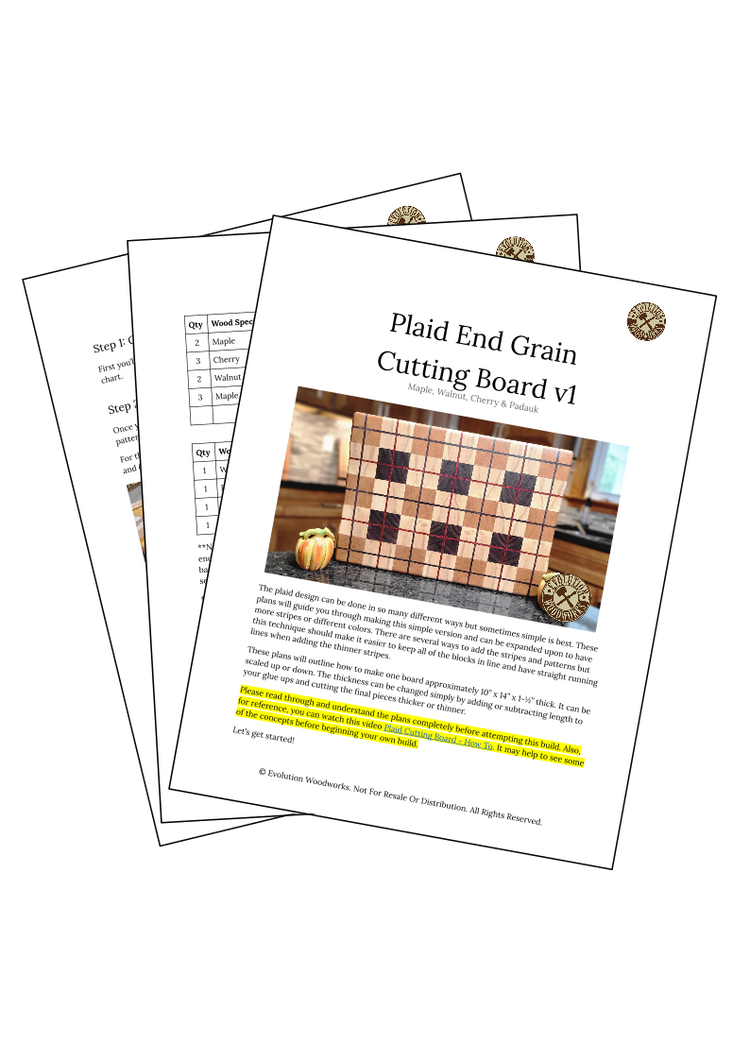 DIY Plans & Tutorials - Cutting Boards