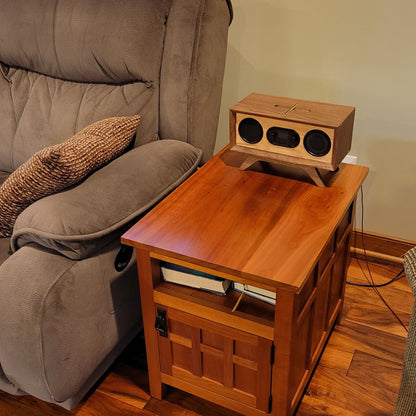 Mini Mid-Century Modern Console Stereo